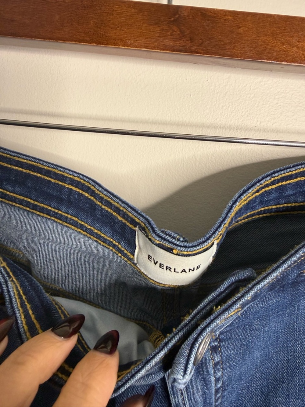 Everlane Women's jeans high key size size 33r - Picture 4 of 10